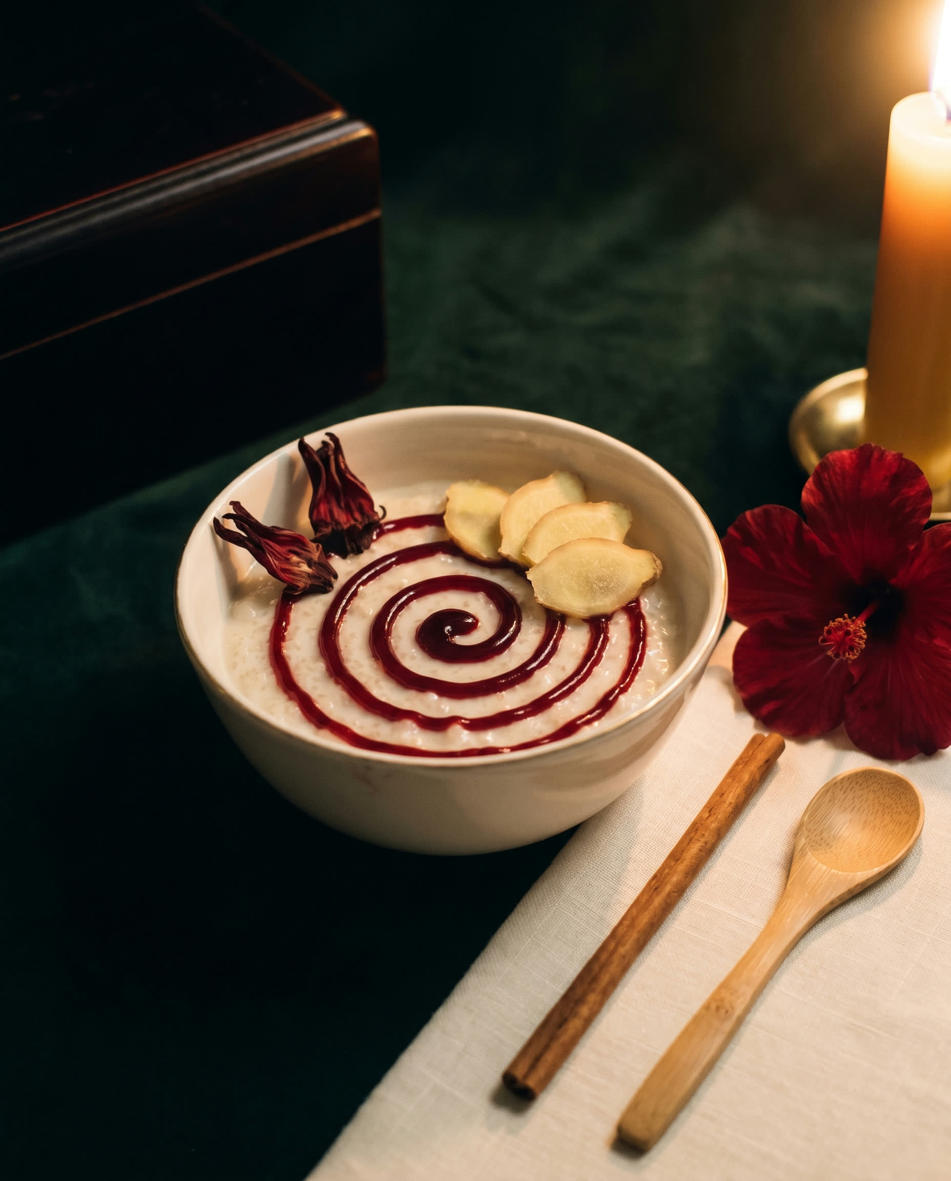 Atmosph&egrave;re Asie &mdash; hibiscus d&eacute;licat associ&eacute; au lait de coco et au gingembre